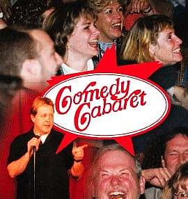 The poster for comedy cabaret.